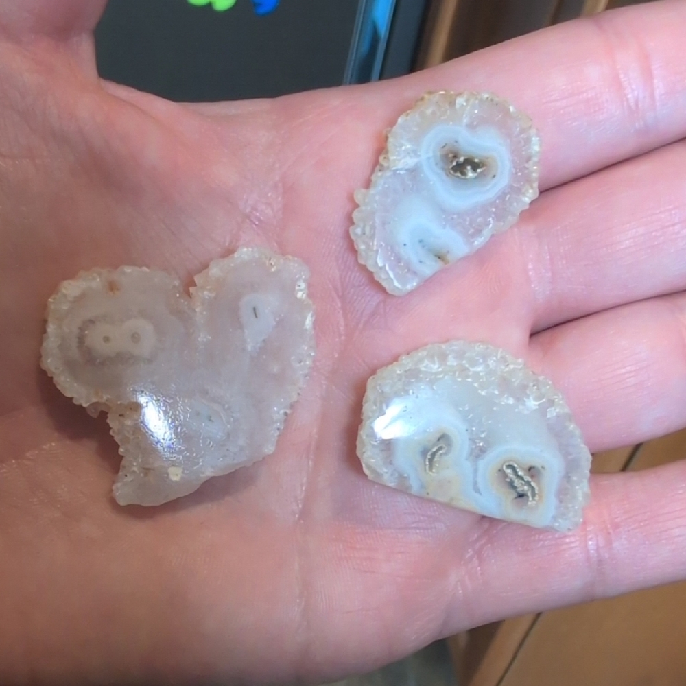 Natural Agate Slices